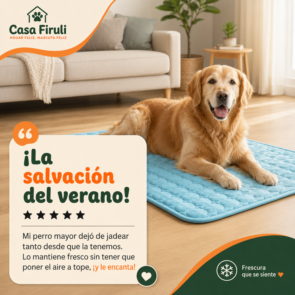Glaciar™ Alfombra Refrescante para Perros