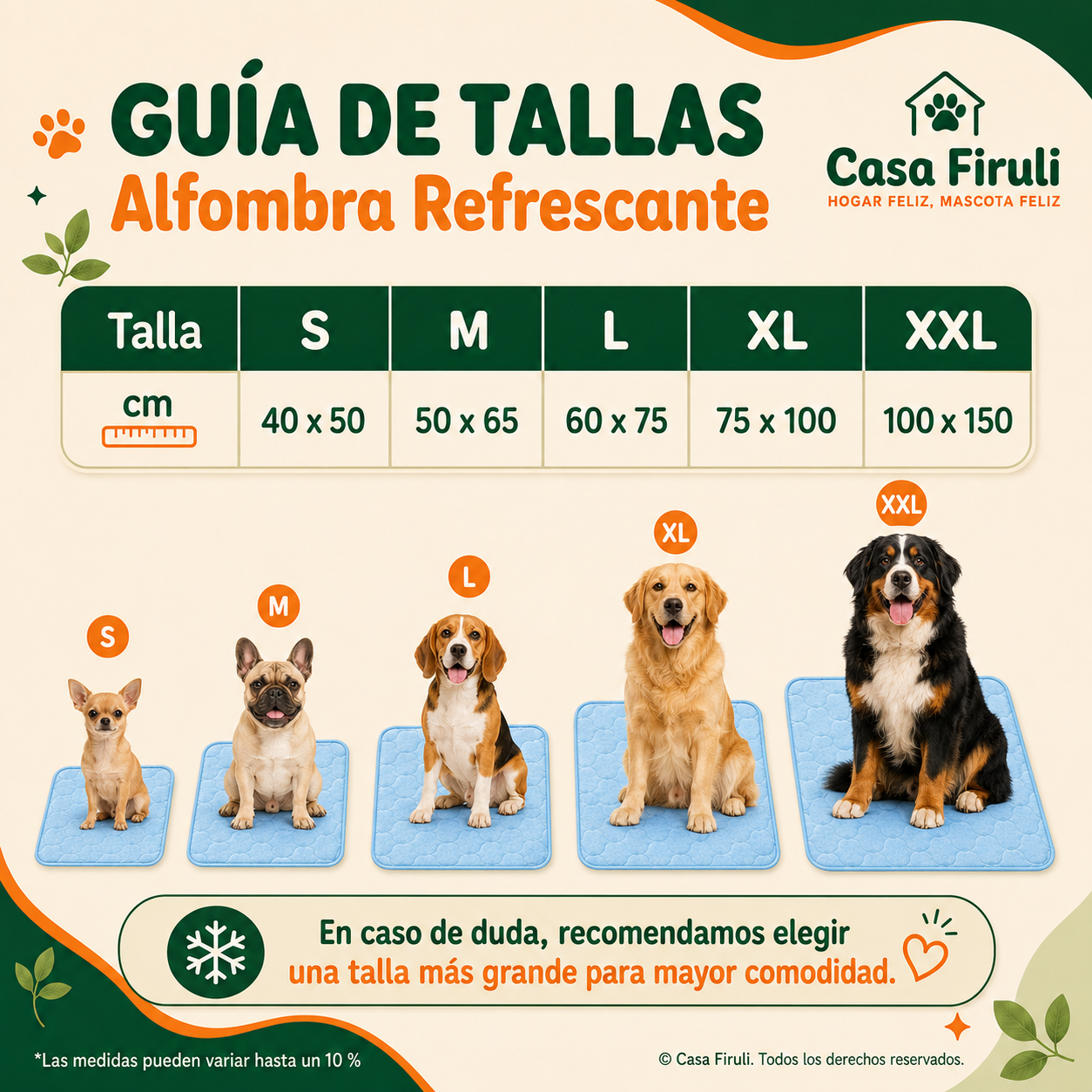 Glaciar™ Alfombra Refrescante para Perros